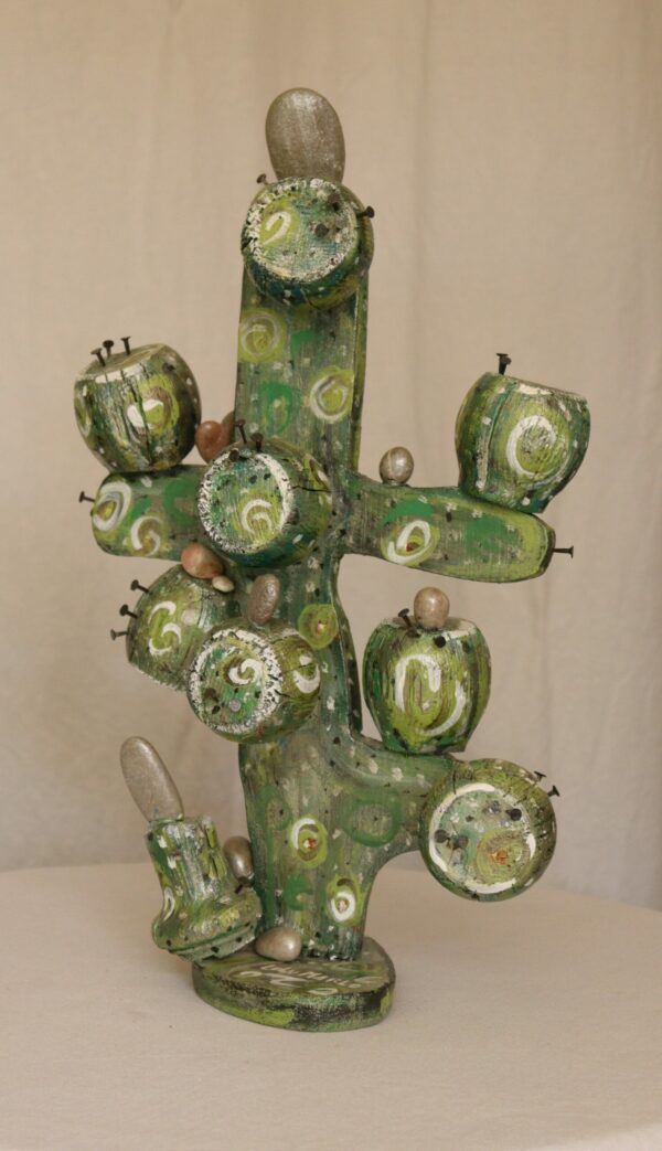 Cactus en bois
