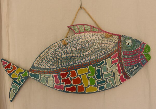 Le poisson multicolore