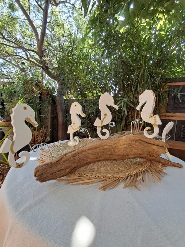 Le manège des hippocampes en kintsugi